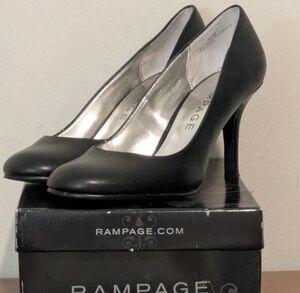Vintage Rampage Lelia Black Women's Heels